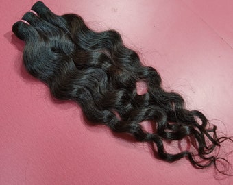 Buy Best Quality Deep Curly Human Hair Extensions from india