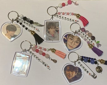 Custom Kpop Bias Photo Keychain!