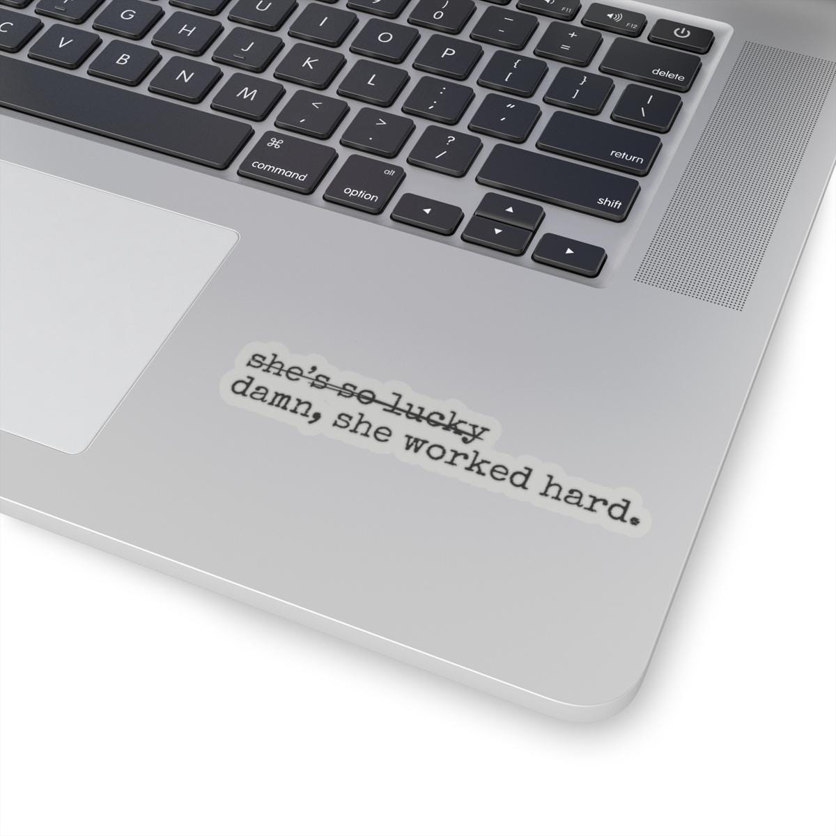 Girl Power Computer Sticker Girl Empowerment Sticker, Girl Power Sticker, Damn She Worked Hard ...