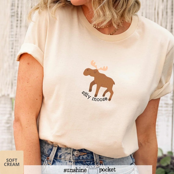 Cute Funny Moose Tee Shirt Cute Funny Moose Tee Shirt