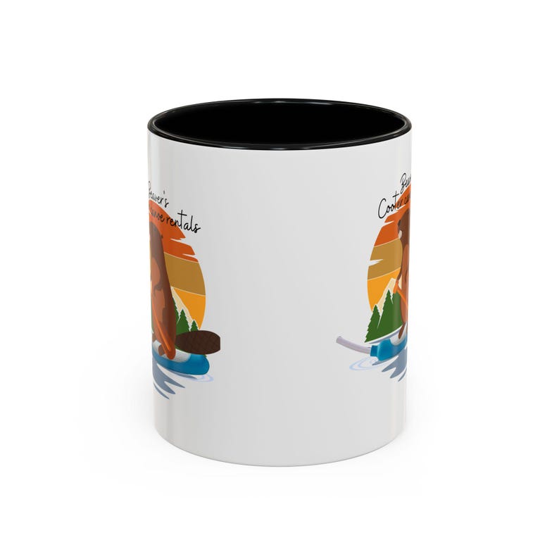 Tazza Beaver's Cooter canoe hires, 11oz immagine 2