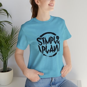 Simple Plan tee, retro band tee, gift for him, gift for her