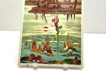 Playschool Jack and The Beanstalk Vintage Cardboard Puzzle