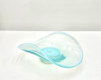 Fostoria Glass Opalescent Console Bowl