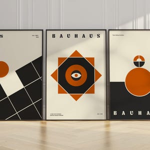 印刷するバウハウス ポスター 4 枚のセット - Etsy 日本