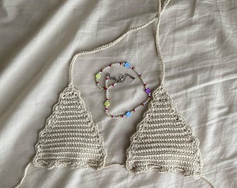 CROCHET BIKINI TOP - pdf only - crochet pattern