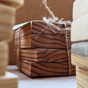 Handmade Coasters, Made from Recycled Pallet Wood