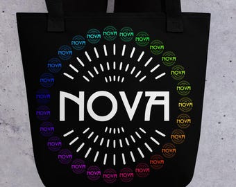 Einkaufstasche – „NOVA Logo“ aufgedruckt. 37 x 37 cm. Wir werden wieder tanzen.