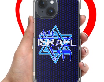 iPHONE - "Am Israel Chai", On A Clear Skin 11/12/13/14/15. Staying Alive.