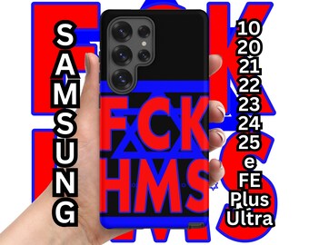 SAMSUNG - "FCK HMS", On A Hard Case 10/20/21/22/23/24/25. Free Gaza From Hamas.