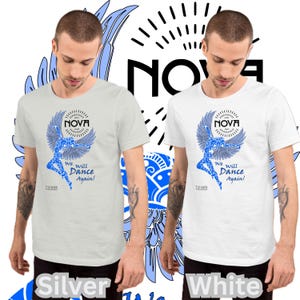 CAMISETA - *NOVA Angels* Estampada en una camiseta unisex de manga corta de algodón peinado e hilado en anillo. Volveremos a bailar. imagen 6