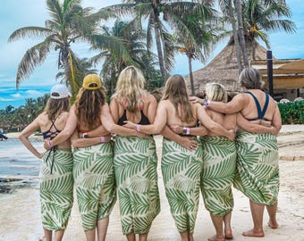 Gepersonaliseerde Turks strandlaken, 70 x 40" reiscadeau meisjes, vrijgezellenfeest bruidsmeisje bruiloft handdoek aangepaste handdoek, strand bruids partij handdoek