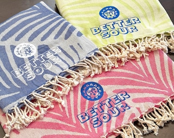 Custom LOGO - Personalized Towel, 100% Organic Cotton, Wholesale Towels 40x70"- 95x180cm