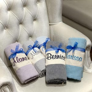 Personalized Beach Towel Gifts, Bachelorette Party Favor, Wedding Gifts, Bridesmaid Gift, Wedding Towel, Gift For Her, Girls Trip Gift