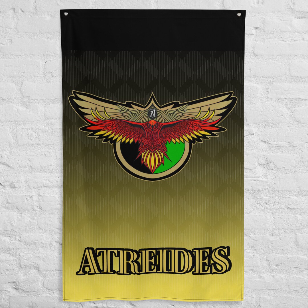 House Atreides Banner Dune Paul Atreides Muad'dib Etsy Canada