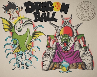 Dragonball 2 piece flash set