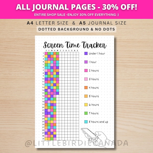 Time Fo R Self Track R Time Tracker - Etsy