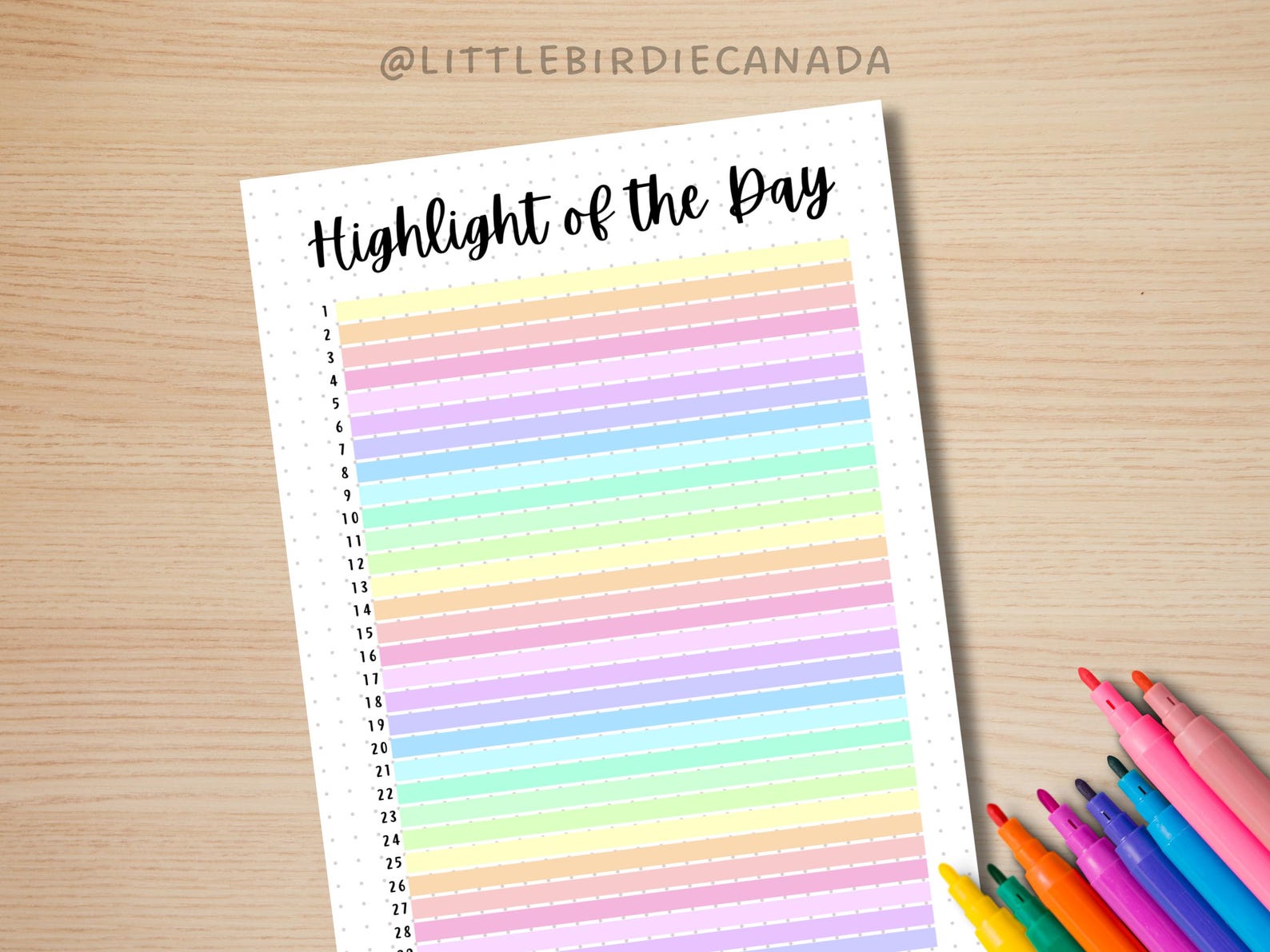 Monthly Trackers Bundle - PRINTABLE Journal Pages - Digital Planner ...
