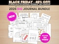 2026 BIG Journal Bundle - PRINTABLE Journal Pages - Digital Planner Pages - A5 & A4 Size - 2026 Journal - Digital Download - 194 Pages product logo