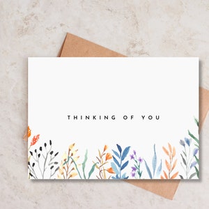 PRINTABLE Thinking of You Card - Get Well Card - Feel Better Card ...