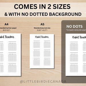 Monthly Trackers Bundle - PRINTABLE Journal Pages - Digital Planner ...