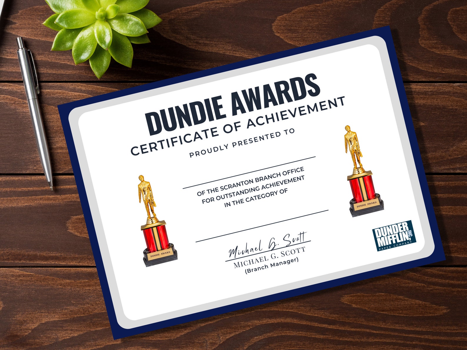 Dundie Award Certificate The Office Award Coworker Award Work Etsy dundie-award-certificate-the-office-award-coworker-award-work-etsy