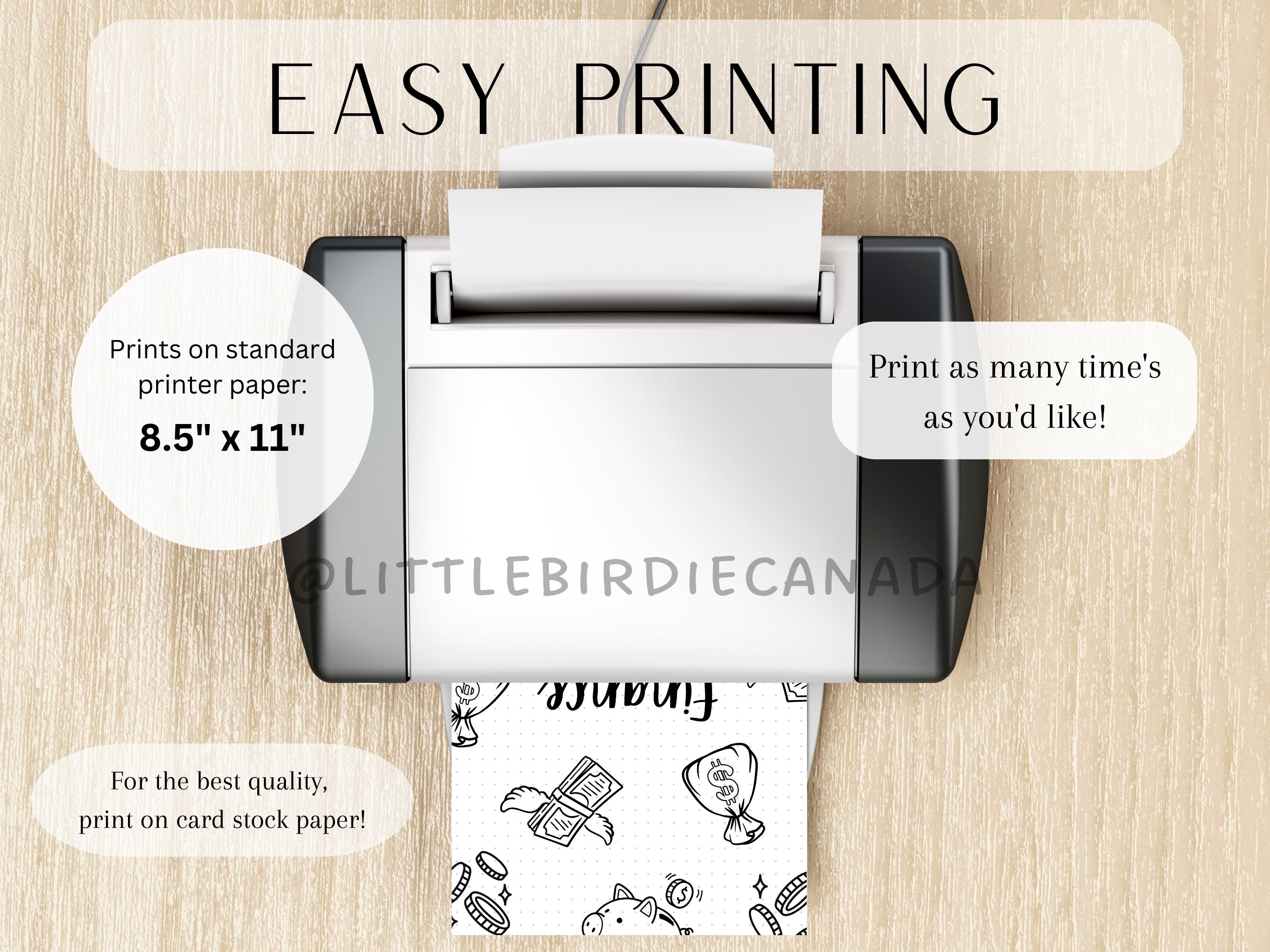Finance Journal Title Page - PRINTABLE Journal Page - Savings Journal ...