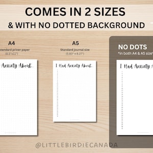Mental Health Trackers Bundle - PRINTABLE Journal Pages - Digital ...
