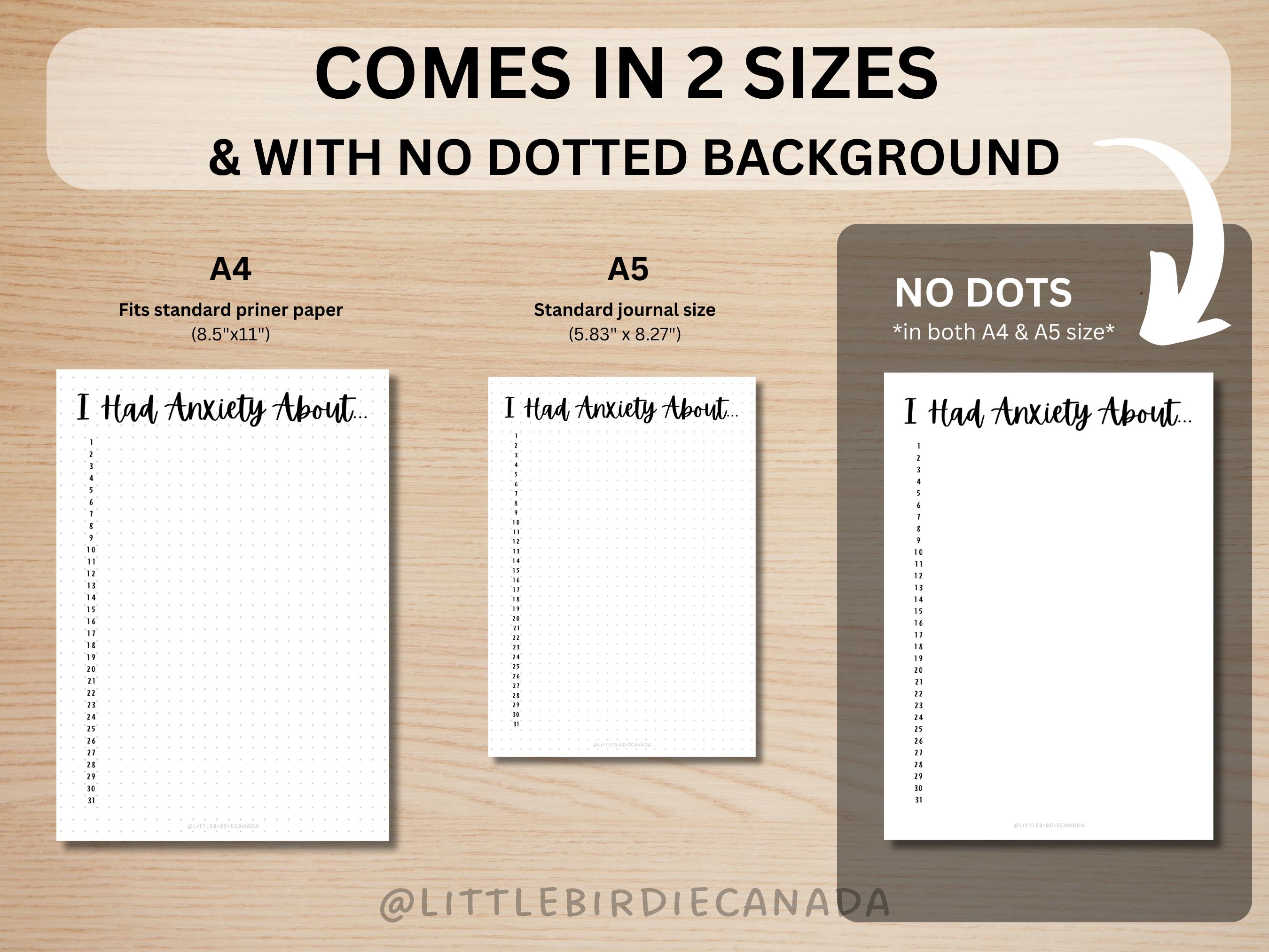 Mental Health Trackers Bundle - PRINTABLE Journal Pages - Digital ...