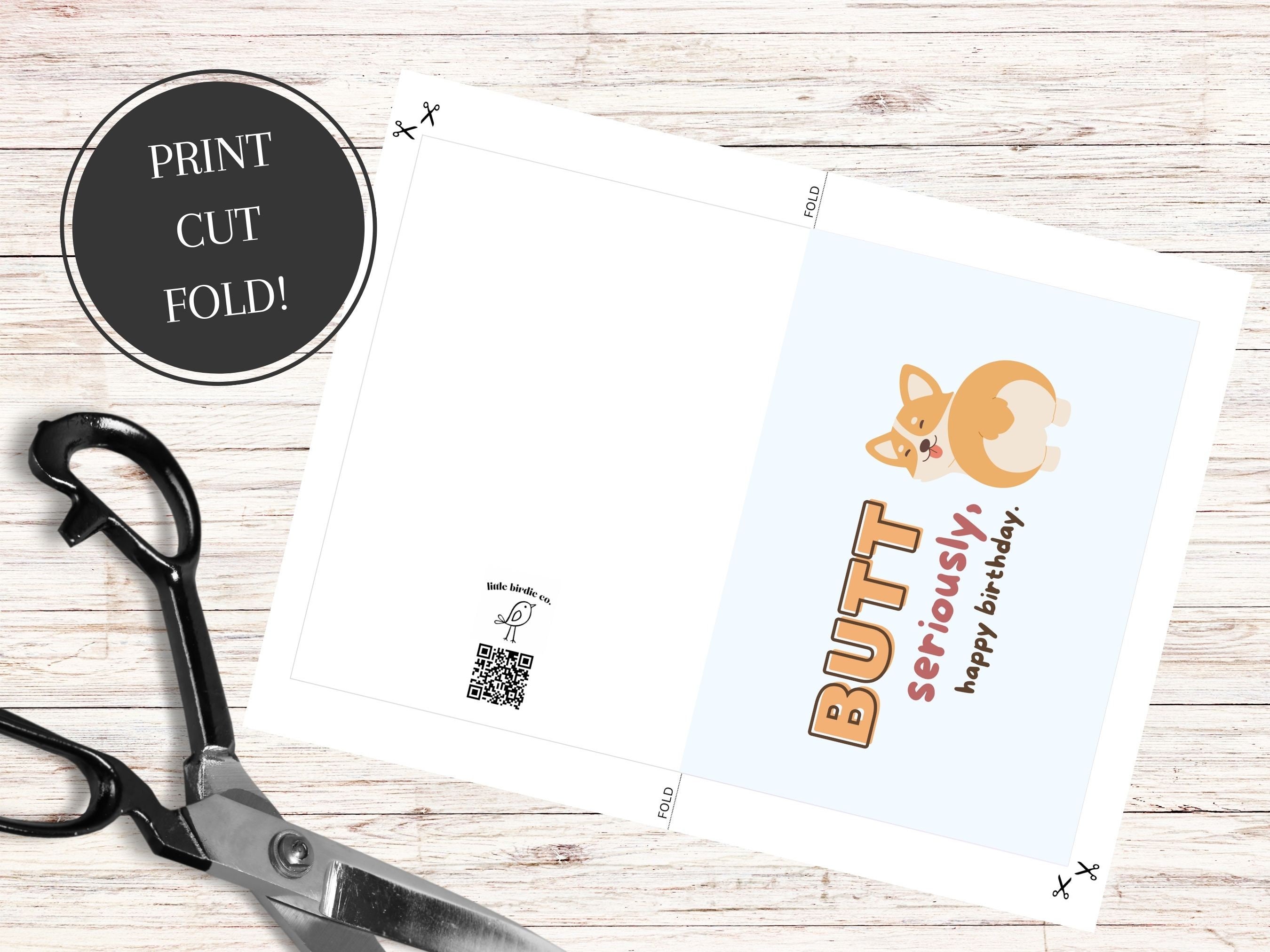 Printable Birthday Card Funny Birthday Card Funny Pun Birthday - Etsy