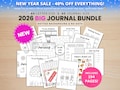 2026 BIG Journal Bundle - PRINTABLE Journal Pages - Digital Planner Pages - A5 & A4 Size - 2026 Journal - Digital Download - 194 Pages