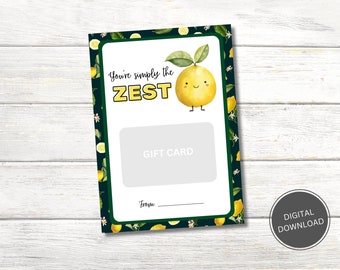 Thank You Gift Card Holder Staff Appreciation Gift Teacher Thank You Card Coffee Gift Card Holder Employee Gift Volunteer Gift Printable PDF