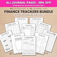Mental Health Trackers Bundle - PRINTABLE Journal Pages - Digital ...