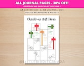 Christmas Gift List - Christmas Journal Page - Printable Journal Page - Printable Planner Page - Christmas Gift Ideas - Christmas Planner