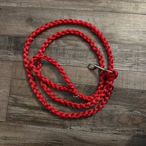 Braided dog Leash, rope dog leash, braided dog leash, pet leash, mule tape, Dog Leash Collar set, nylon leash, pet lead
