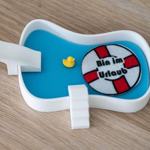 Gnome pool with slide | Gnome vacation | Gnome prank | Miniature accessories