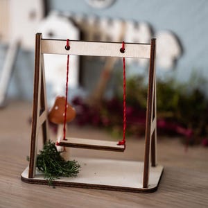 Gnome swing | Gnome prank | Miniature accessories