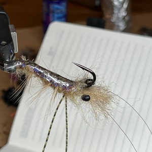 Shrimp Fly(QTY 3) Flies fishing salt water bone snook striper trout pike bass