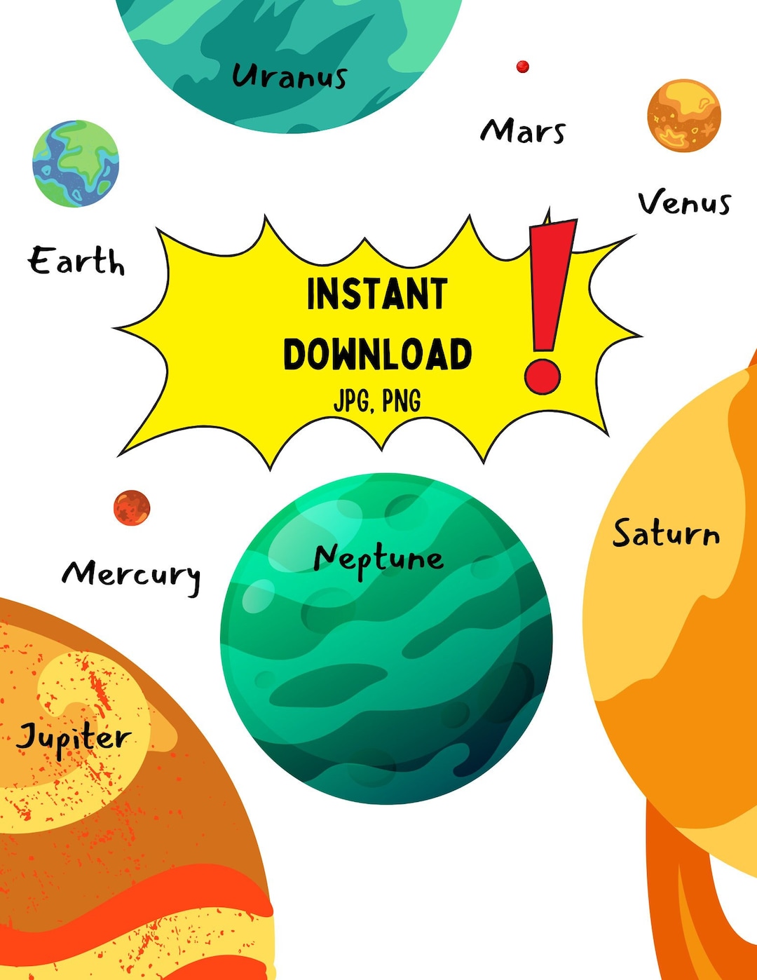 Solar System Scale Model Lab Activity Digital Download for Science