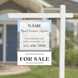 Open House &quot;For Sale&quot; Sign sale sign, Yard For Sale sign PDF Download, Sale Listing sign, Custom Sale sign, Real Estate Sign Template.