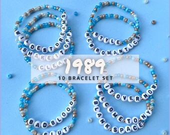 ERAS | Pulseiras da Amizade '89 | Conjunto de 10 Pulseiras