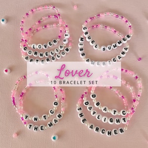ERAS | LOVE Friendship Bracelets | Set of 10 Bracelets