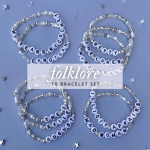 ERAS | FOLK Friendship Bracelets | Set of 10 Bracelets