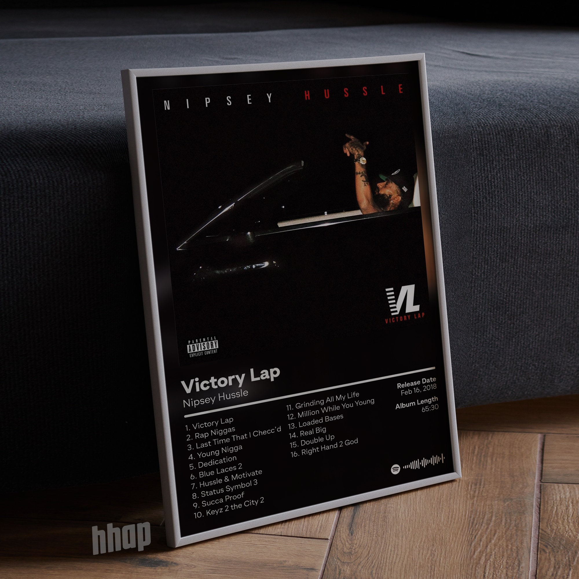 Nipsey Hussle - Victory Lap - Album Poster