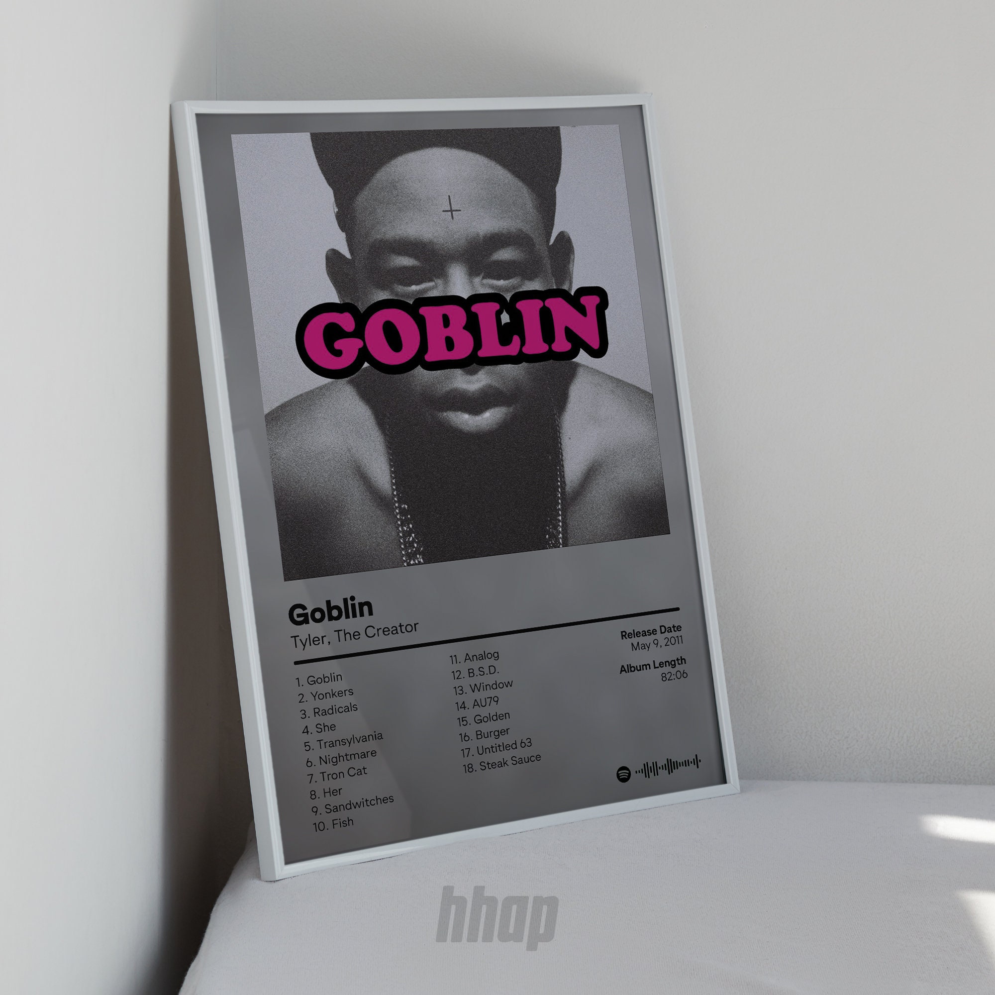 Tyler The Creator Goblin Album Cover Art Board Print for Sale by