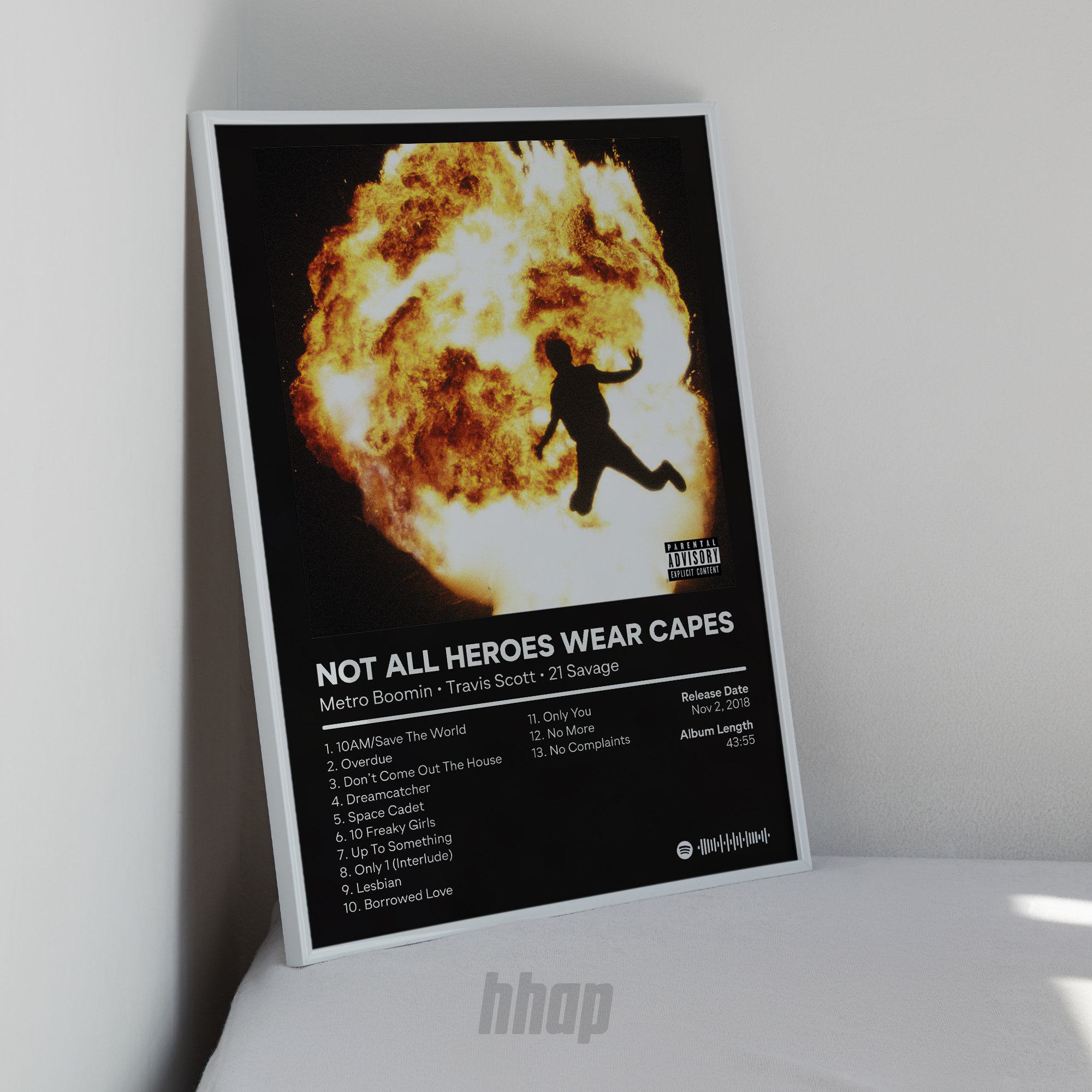 Metro Boomin & 21 Savage Not All Heroes Wear Capes Album Cover Poster(02)