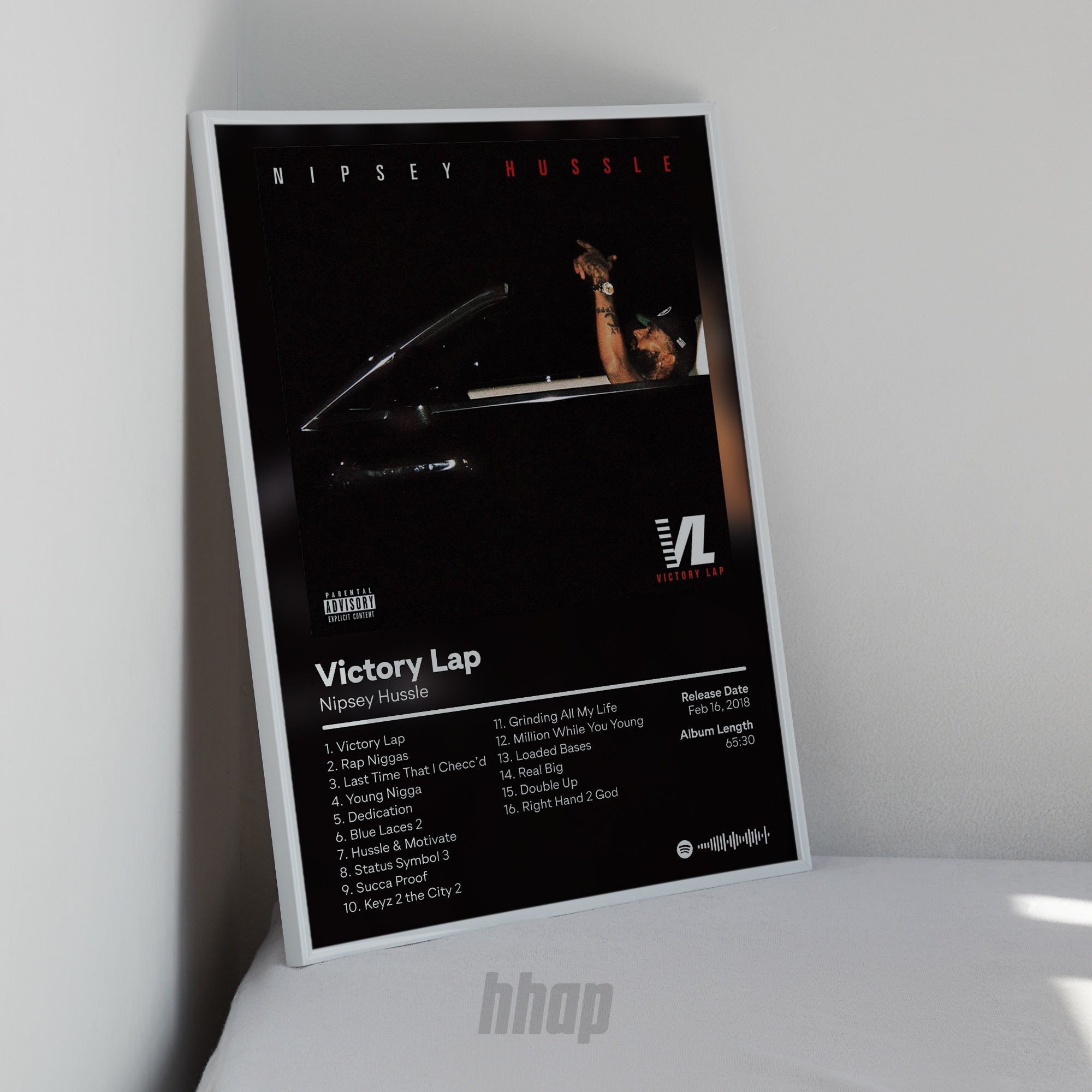 Nipsey Hussle - Victory Lap - Album Poster