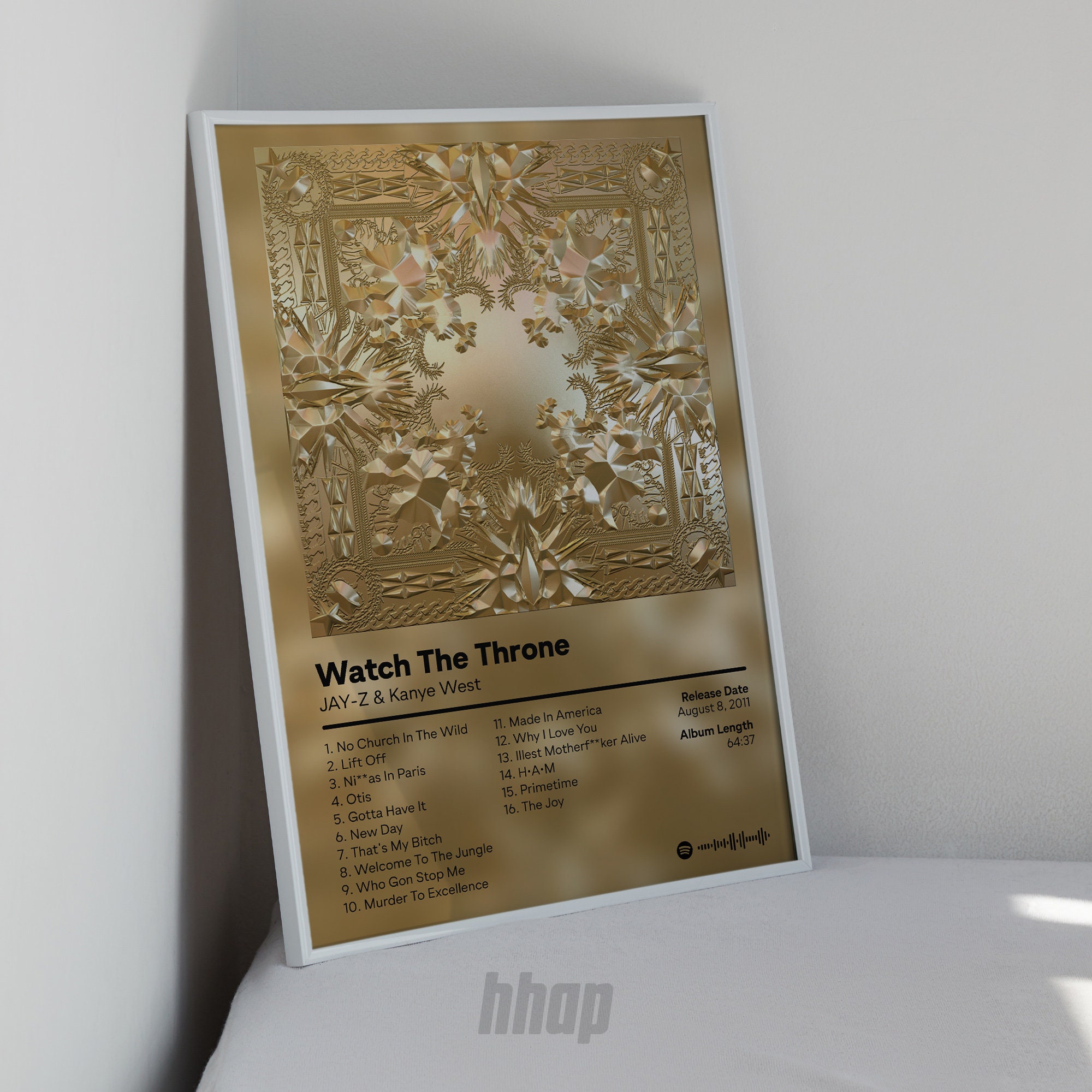 Watch The Throne Deluxe Album Cover
