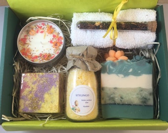 East Magic SPA Wellness Box, Geschenkpaket zum Muttertag, Geschenk für eine Freundin, Relax Geschenk, Beautybox