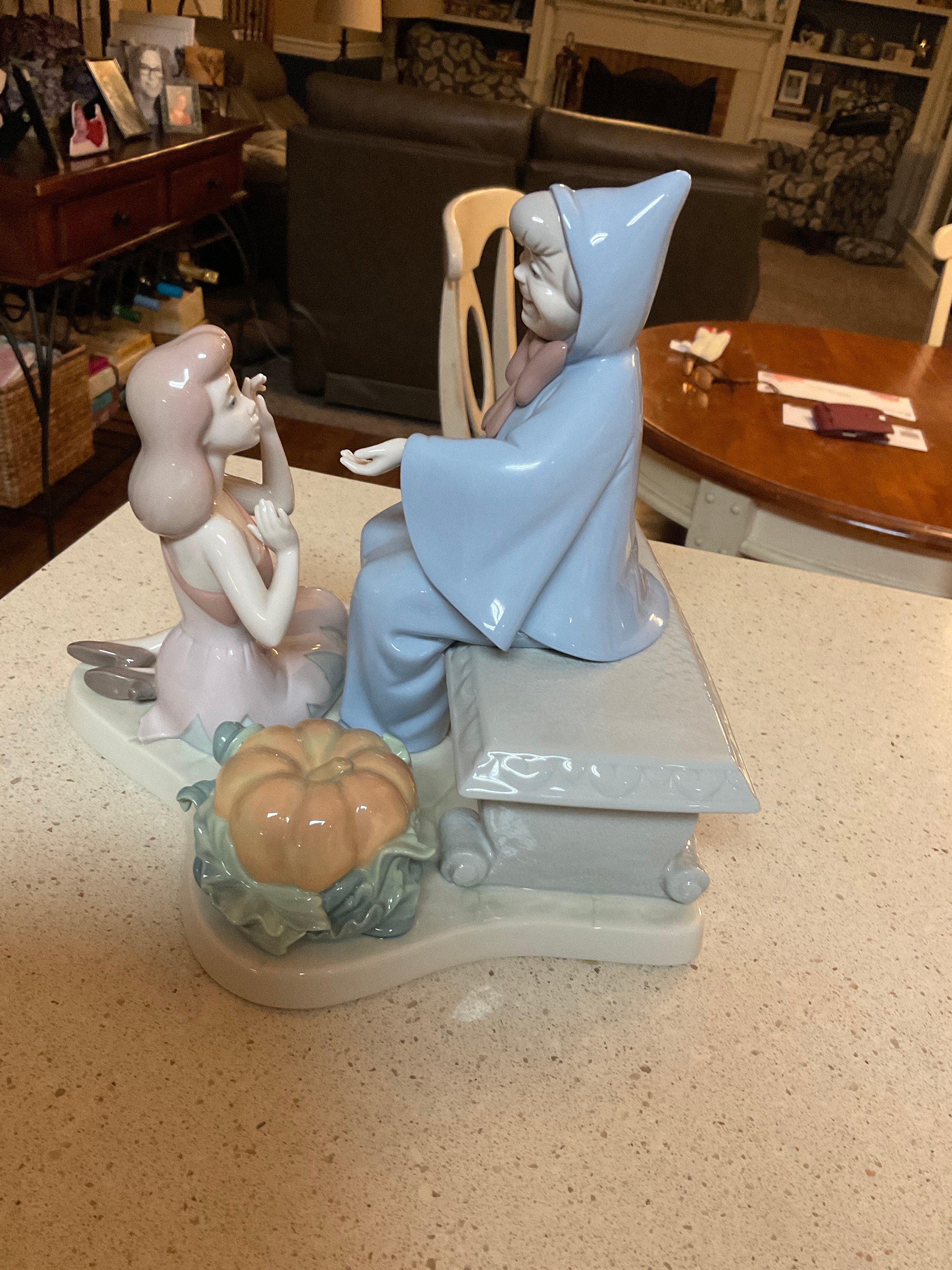 Lladro Cinderella and Fairy Godmother 7553 Etsy